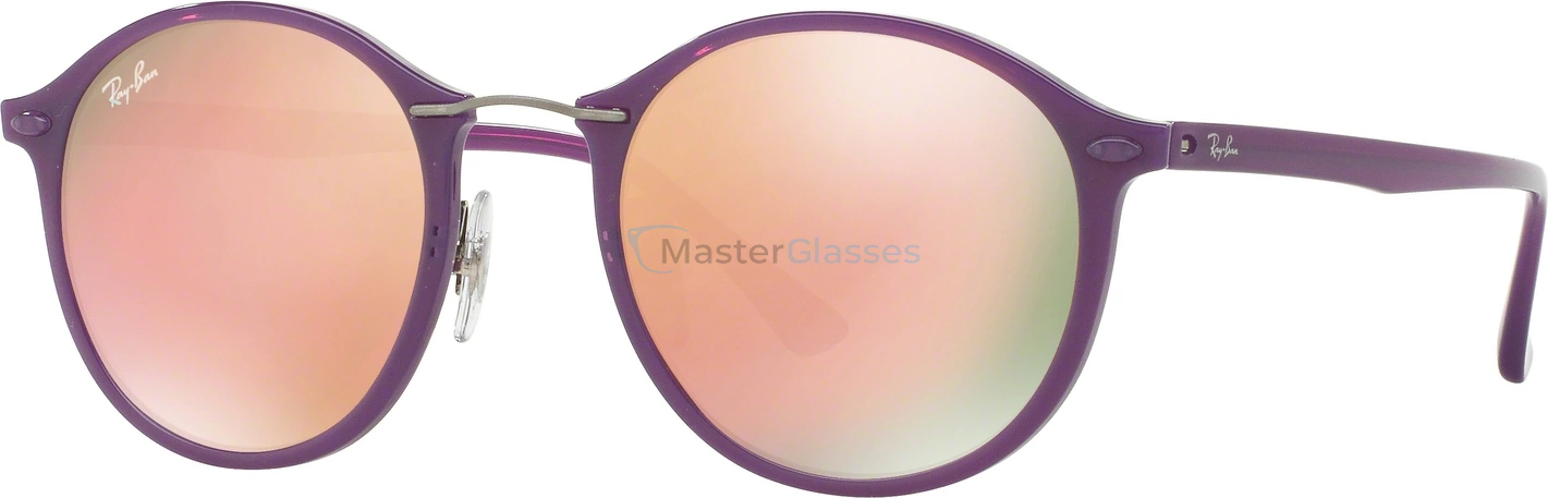   Ray-Ban Round Ii Light Ray RB4242 60342Y Shiny Violet