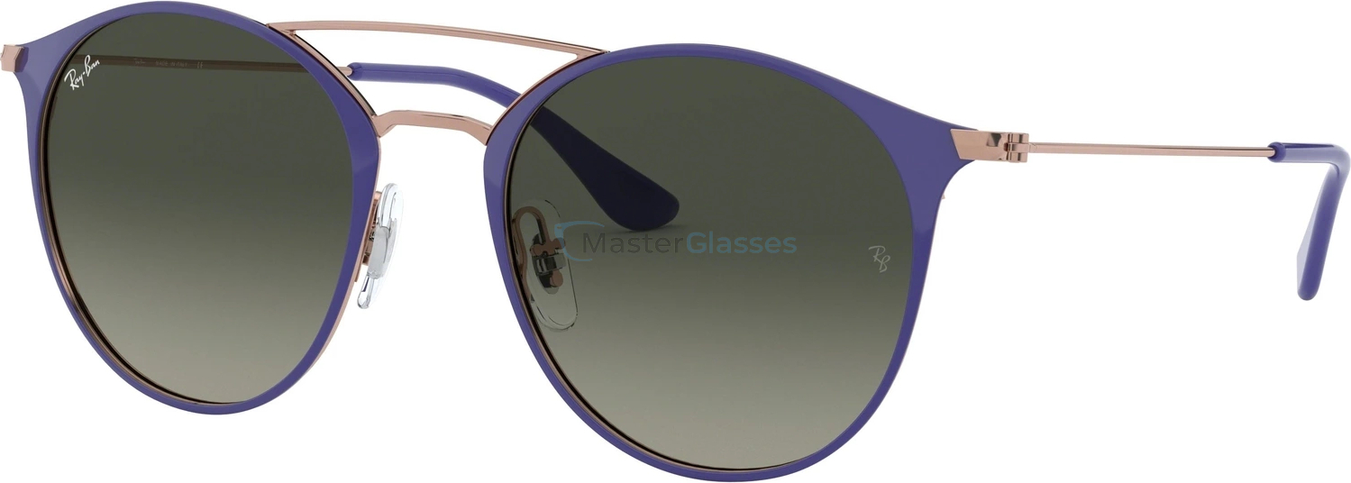   Ray-Ban RB3546 9073A5 Copper On Top Violet