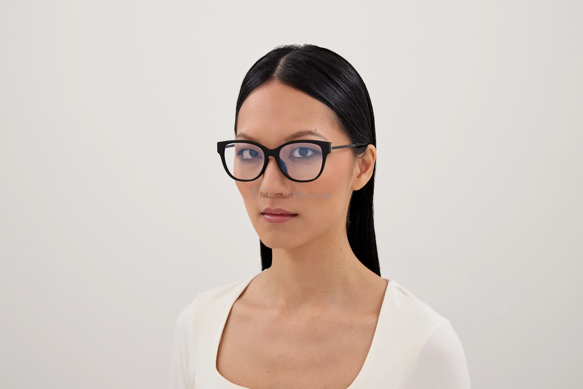 Saint Laurent SL M48O_B/FN-001 55 Оправа