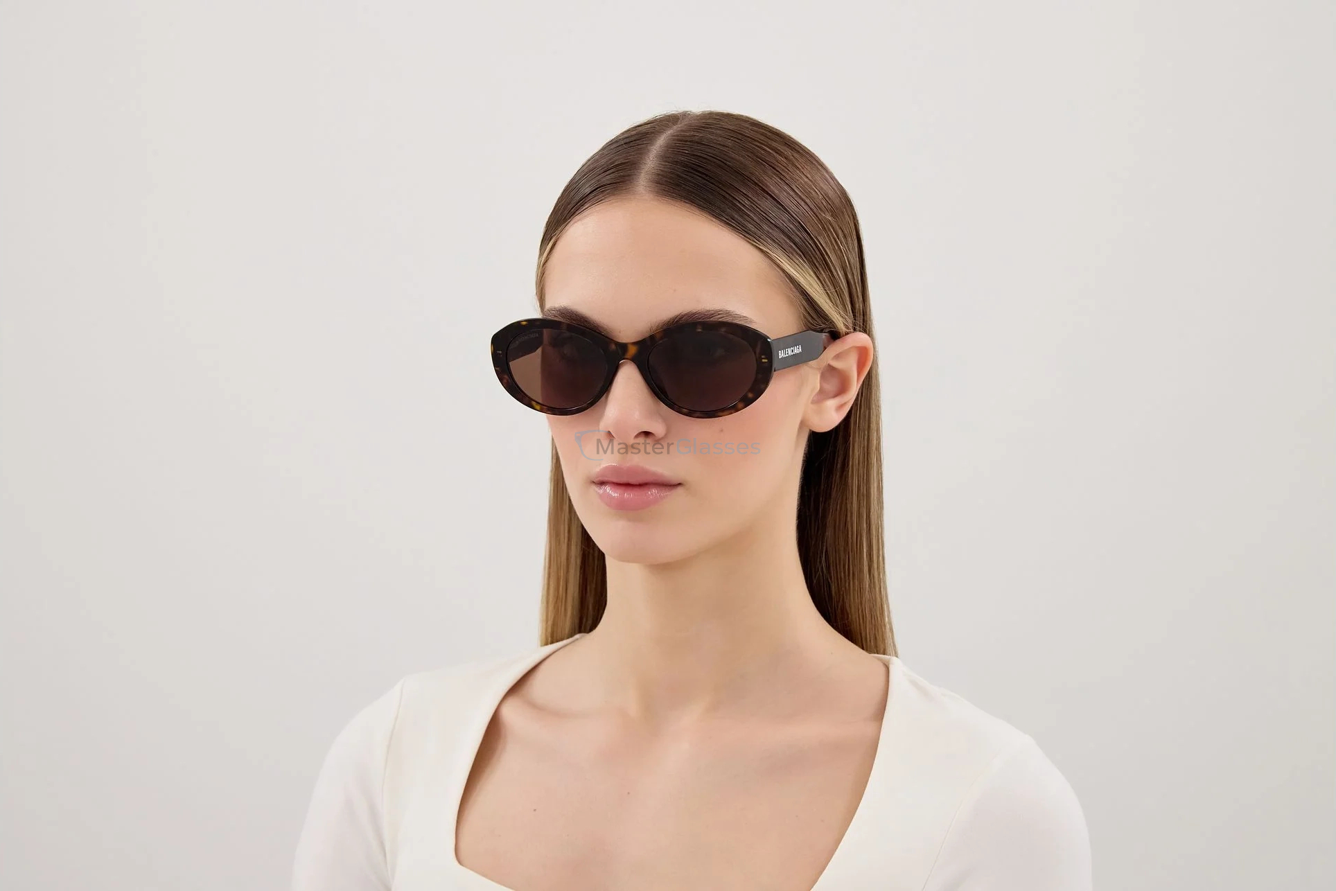 Balenciaga BB0446S-002 56 Очки солнцезащитные