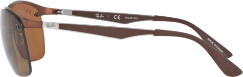   Ray-Ban RB3550 012/83 Matte Dark Brown