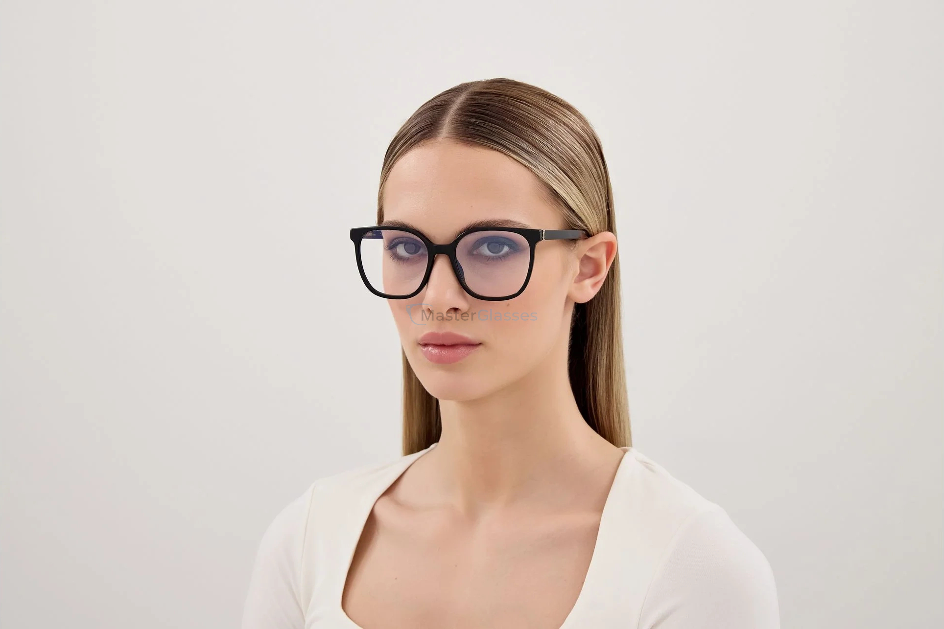 Saint Laurent SL M155-001 55 Оправа для очков корригирующих