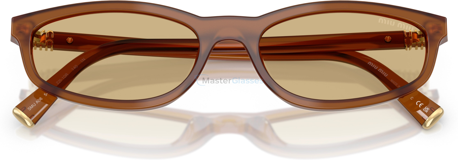 Солнцезащитные очки Miu Miu MU A06S 22I10R Brown