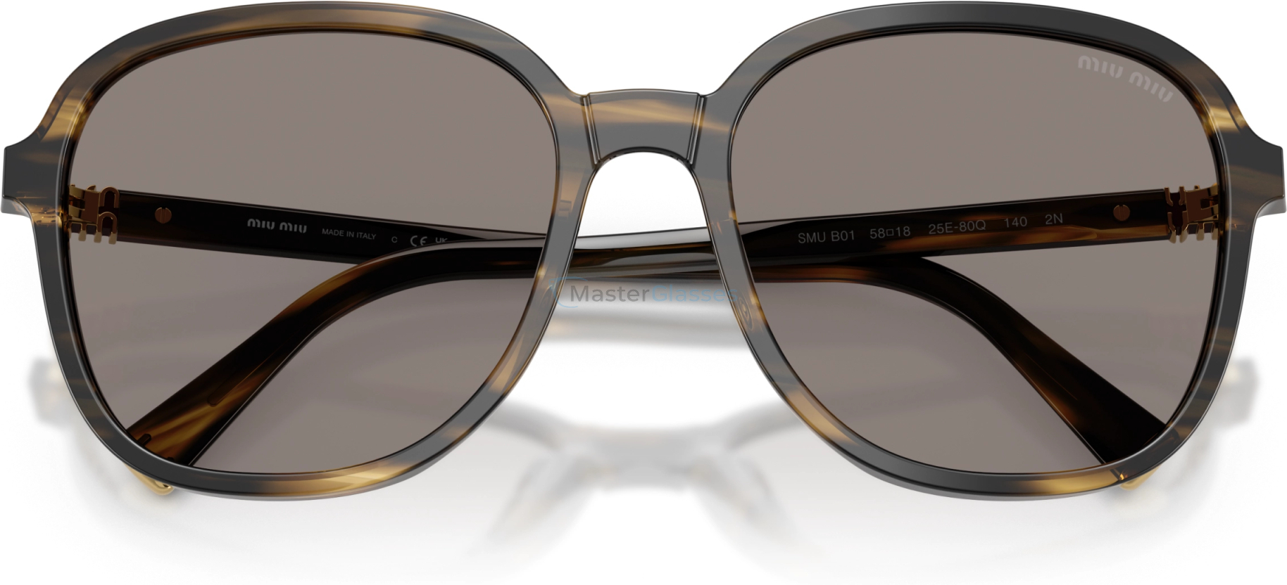 Солнцезащитные очки Miu Miu MU B01S 25E80Q Green