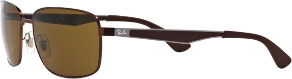   Ray-Ban RB3529 012/73 Matte Dark Brown