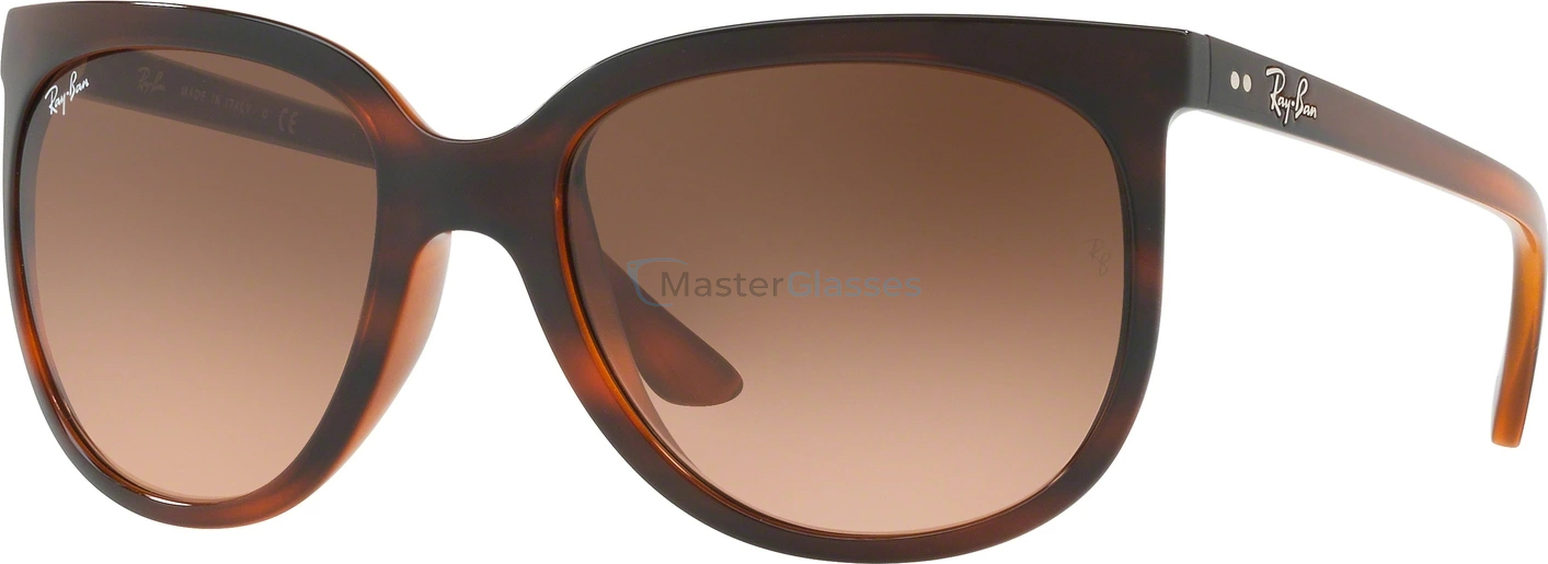   Ray-Ban Cats 1000 RB4126 820/A5 Stripped Havana