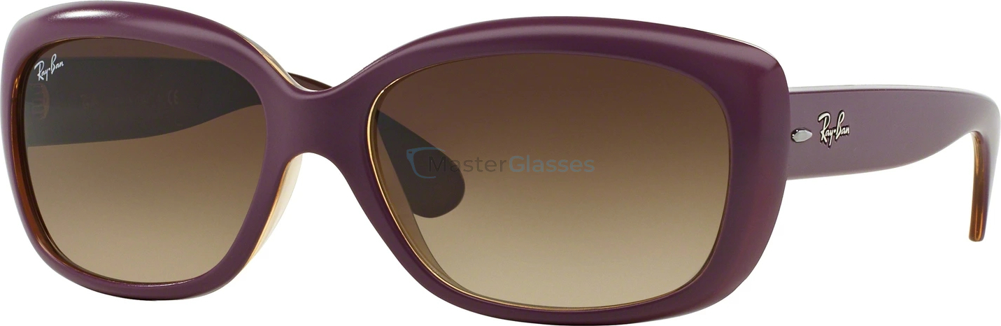   Ray-Ban Jackie Ohh RB4101 613413 Top Mat Violet On Trasp Sand