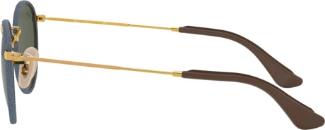 Солнцезащитные очки Ray-Ban Round Craft RB3475Q 919431 Gold/blue Jeans