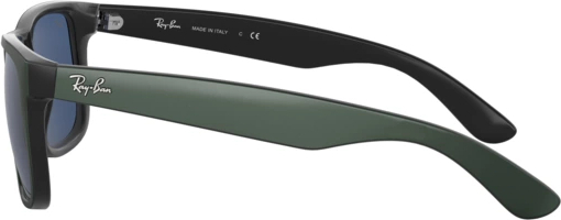 Солнцезащитные очки Ray-Ban Justin RB4165 646880 Green Metallic On Black