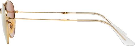   Ray-Ban Round Metal Folding RB3532 001/Z2 Gold