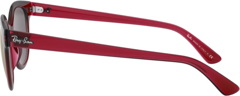   Ray-Ban RB4324 645193 Transparent Red