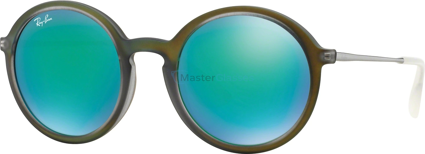  Ray-Ban RB4222 61693R Shot Green Rubber