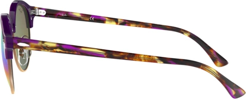   Ray-Ban Clubround RB4246 1221C3 Top Violet On Trasparent Viole
