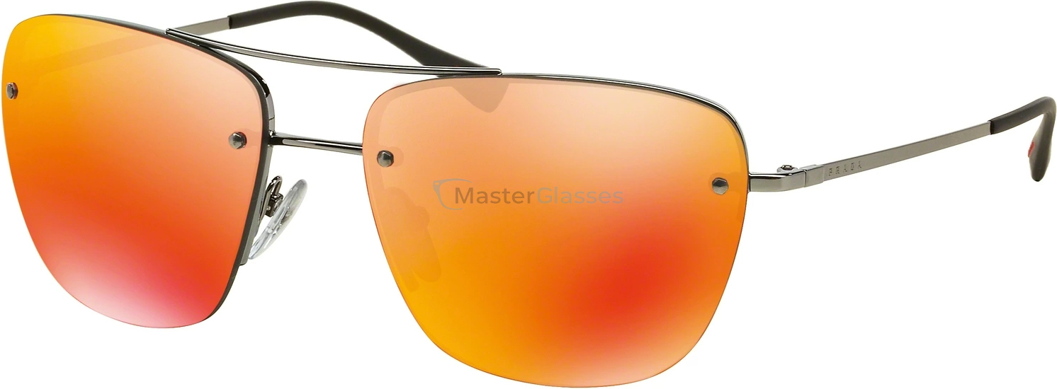   Prada Linea Rossa PS 52RS 5AV5M0 Gunmetal