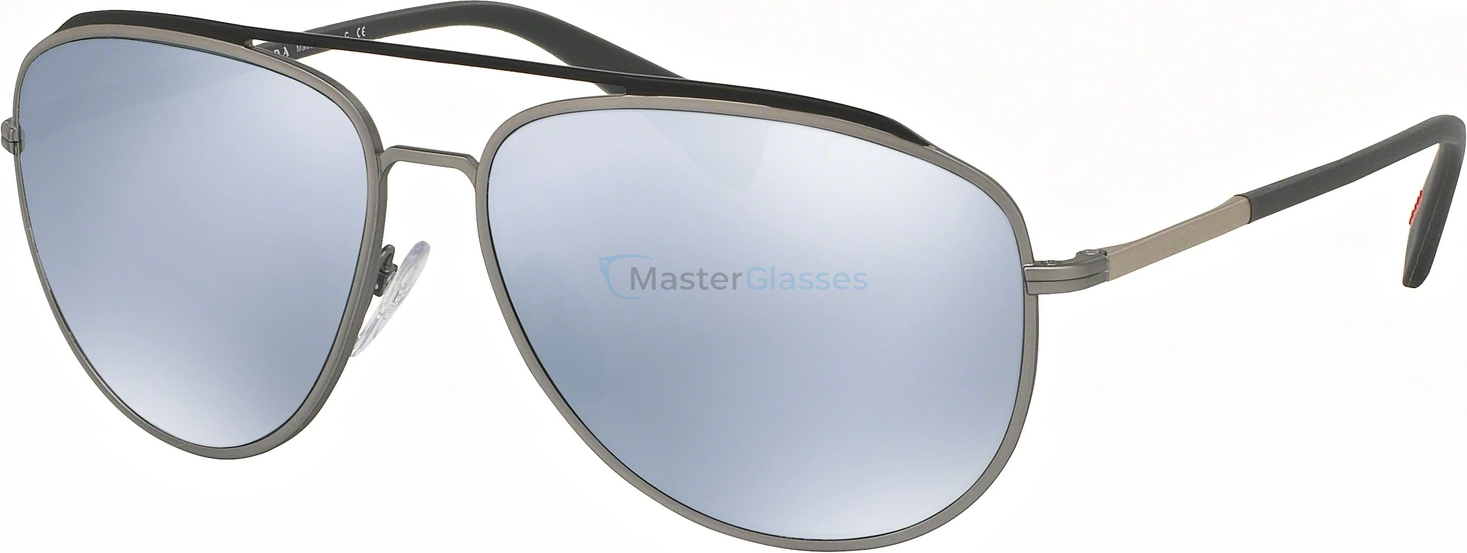   Prada Linea Rossa PS 55RS QFP5Q0 Grey/steel Rubber