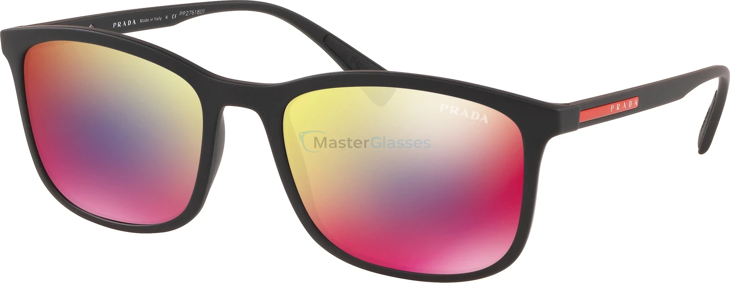 Солнцезащитные очки Prada Linea Rossa Lifestyle PS 01TS DG09Q1 Black Rubber