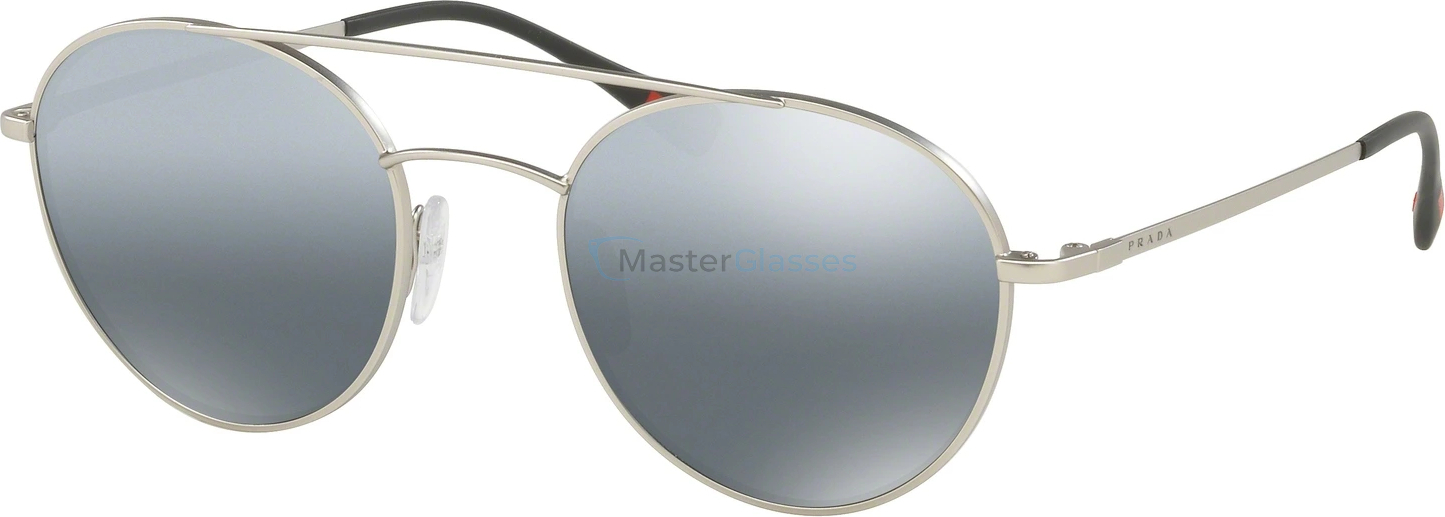   Prada Linea Rossa Lifestyle PS 51SS 1AP2F2 Matte Silver