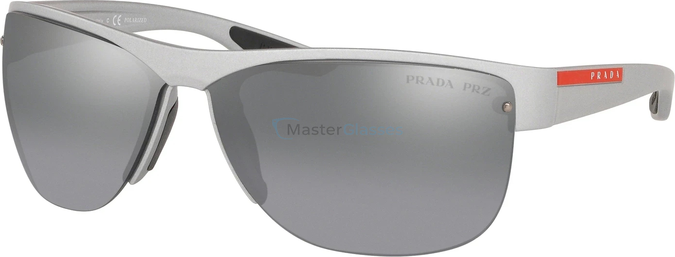   Prada Linea Rossa Active PS 17US 4499R1 Dk Metallized Grey Rubber