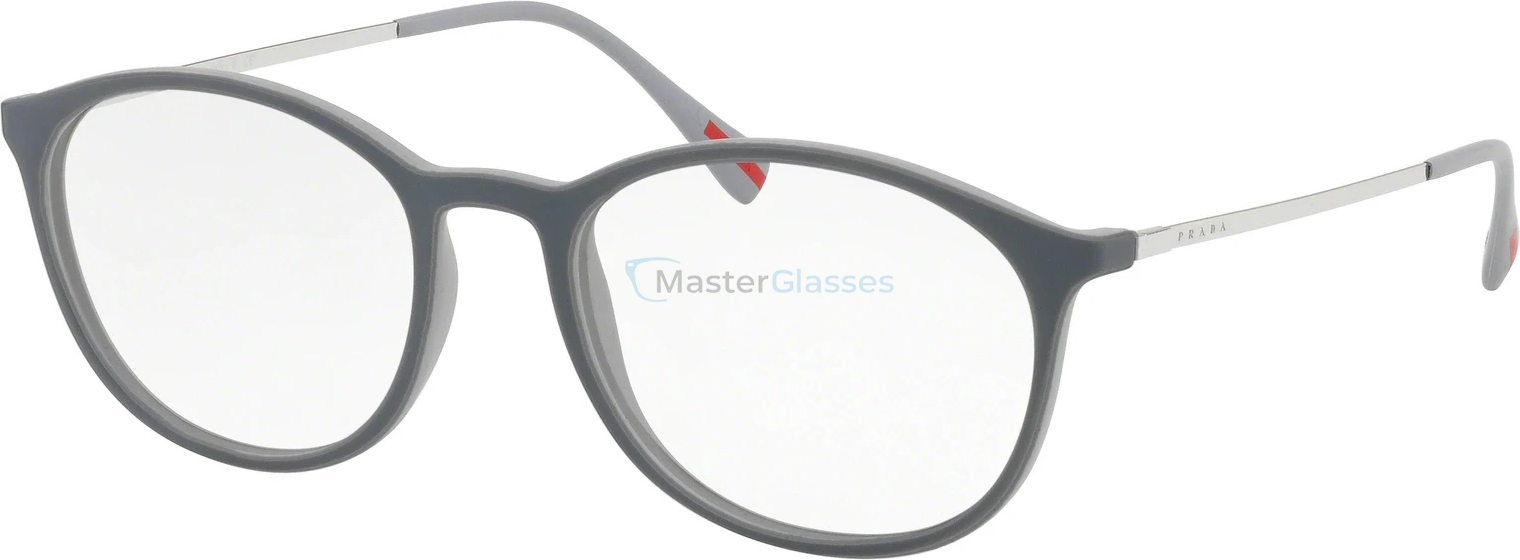  Prada Linea Rossa Lifestyle PS 04HV VIM1O1 Dk Grey/lt Grey Rubber