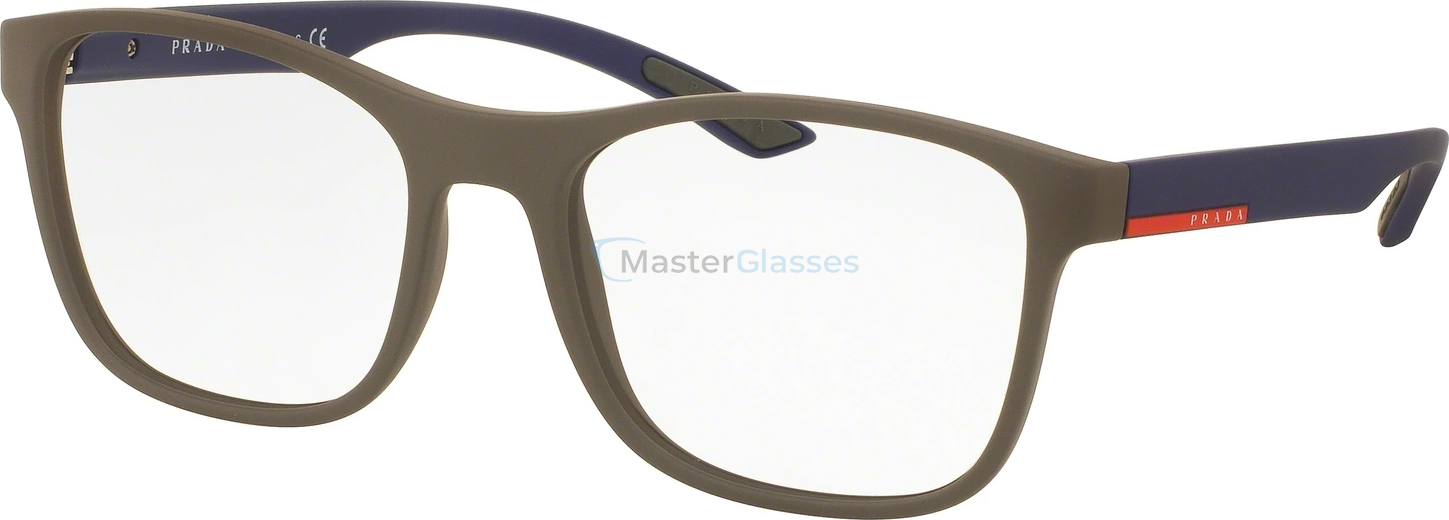  Prada Linea Rossa Lifestyle PS 08GV UR61O1 Brown/blue Rubber