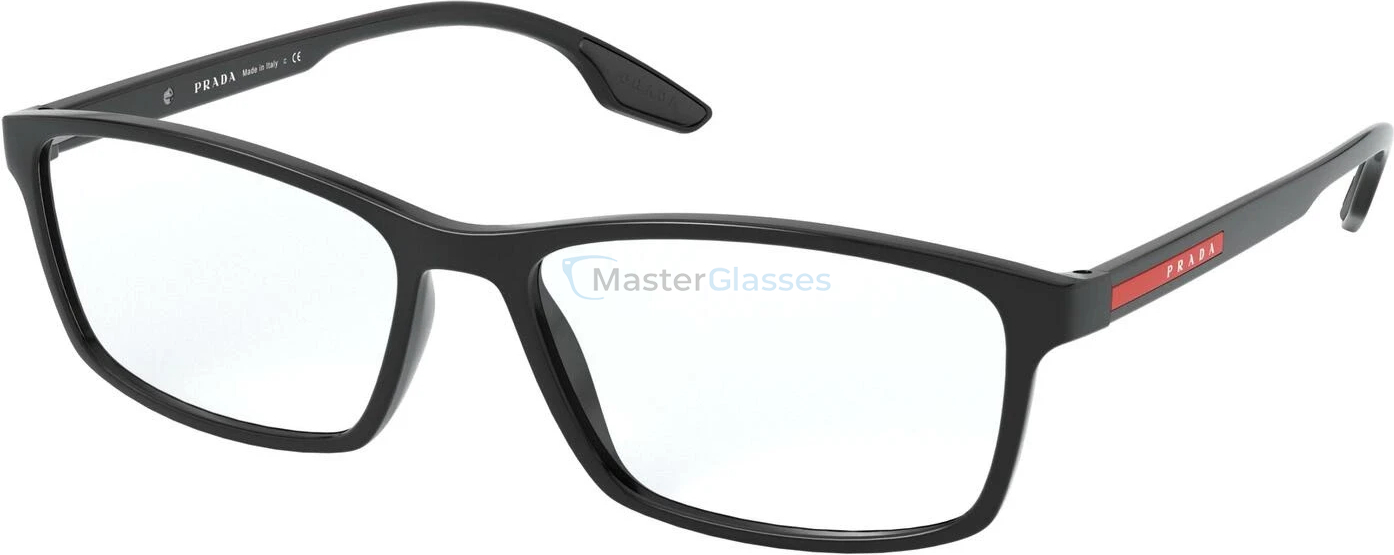  Prada Linea Rossa PS 04MV 1AB1O1 Black