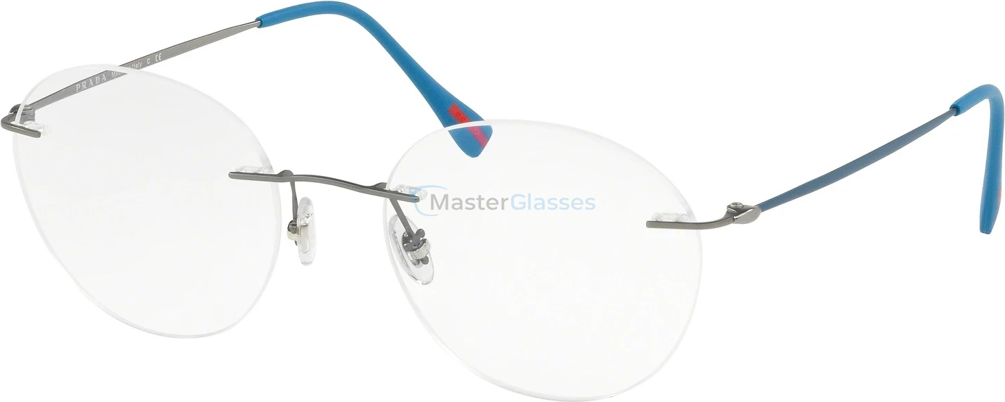  Prada Linea Rossa Lifestyle PS 52IV 7CQ1O1 Matte Gunmetal