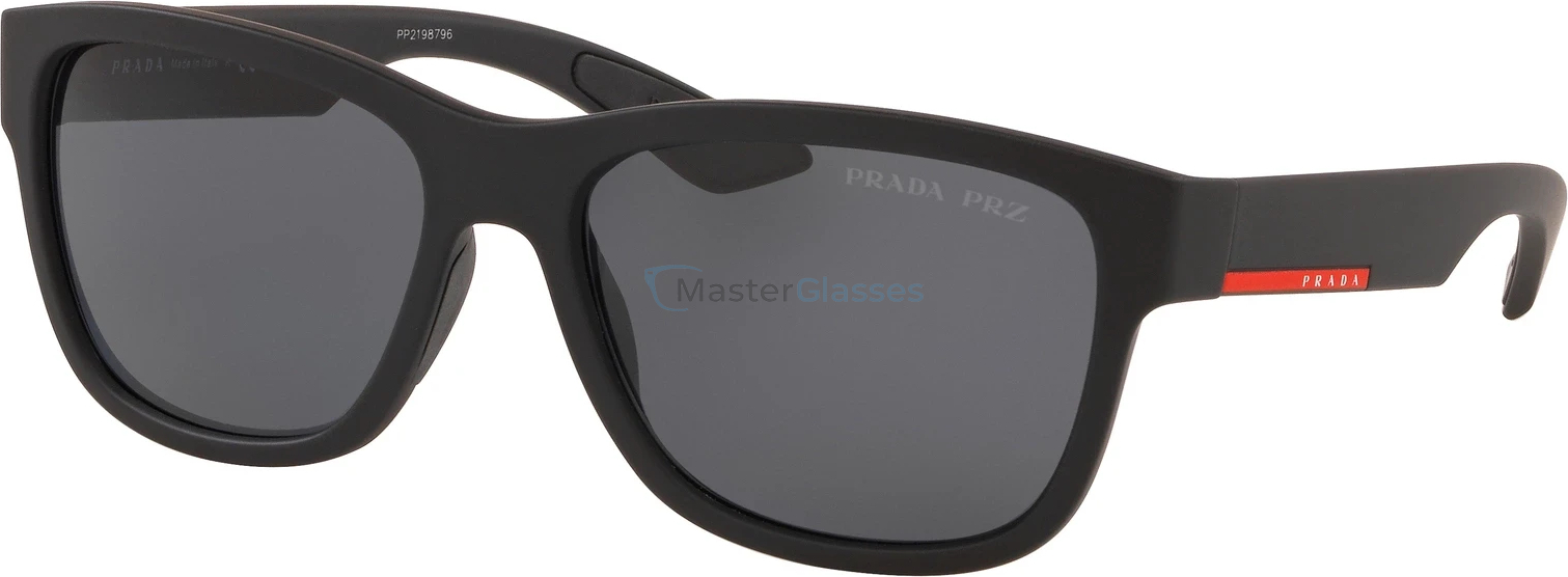Солнцезащитные очки Prada Linea Rossa Lifestyle PS 03QS DG05Z1 Black Rubber
