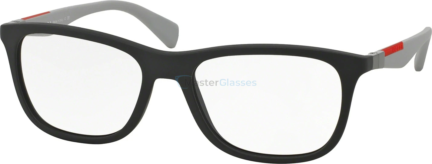 Prada Linea Rossa PS 04FV TFZ1O1 Grey Rubber