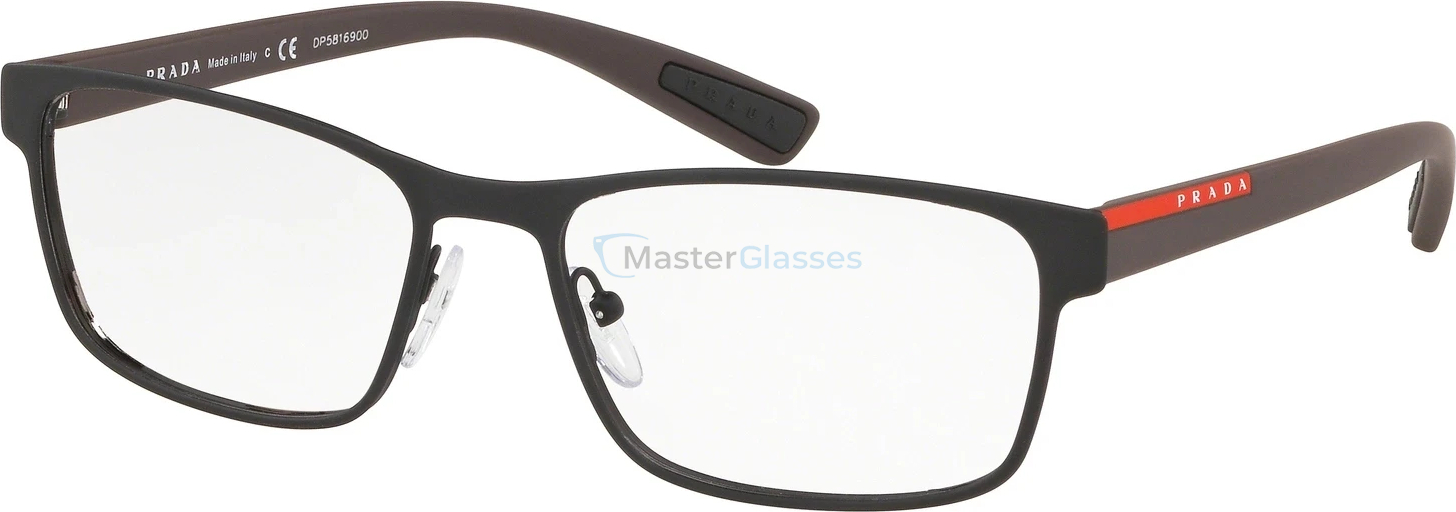  Prada Linea Rossa Lifestyle PS 50GV VYY1O1 Brown Rubber
