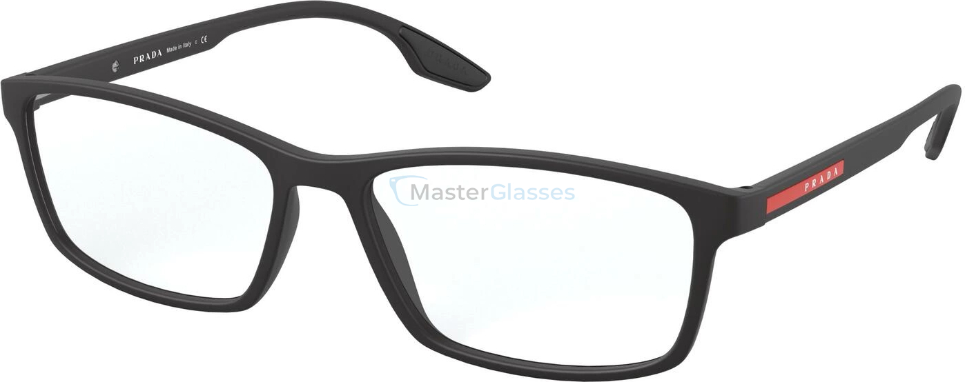  Prada Linea Rossa PS 04MV 1BO1O1 Matte Black