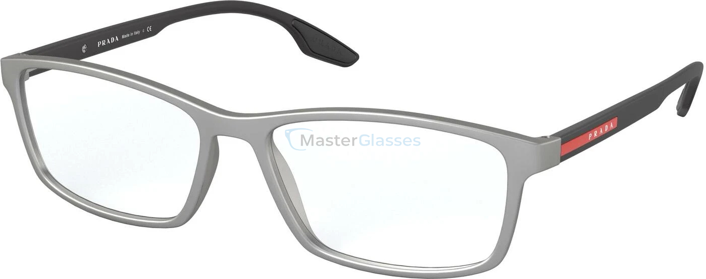  Prada Linea Rossa PS 04MV 5731O1 Matte Metallized Dark Grey