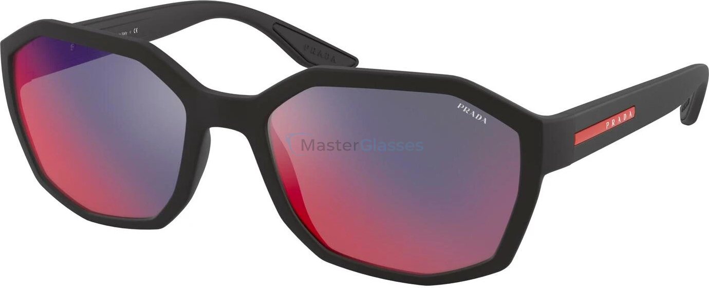   Prada Linea Rossa PS 02VS DG09Q1 Black Rubber