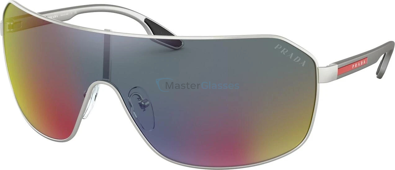   Prada Linea Rossa PS 53VS 1AP9Q1 Matte Silver