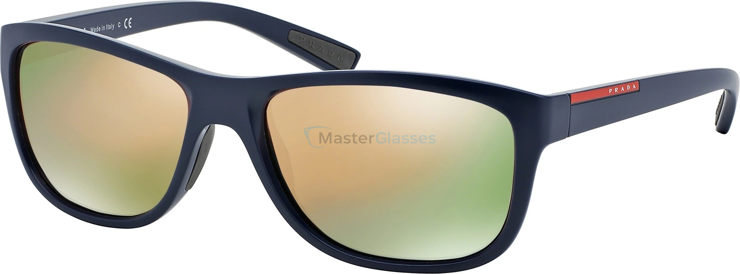   Prada Linea Rossa PS 05PS MA32D2 Blue Demi Shiny