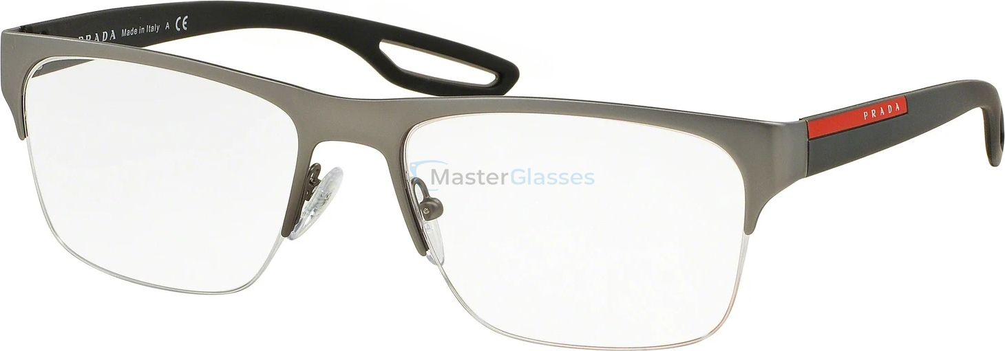  Prada Linea Rossa Active PS 55FV UFK1O1 Gunmetal Rubber