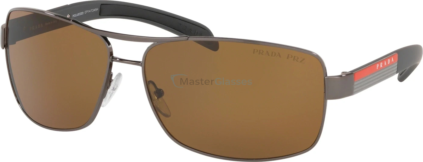   Prada Linea Rossa PS 54IS 5AV5Y1 Gunmetal