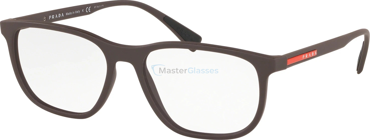  Prada Linea Rossa Lifestyle PS 05LV VYY1O1 Brown Rubber
