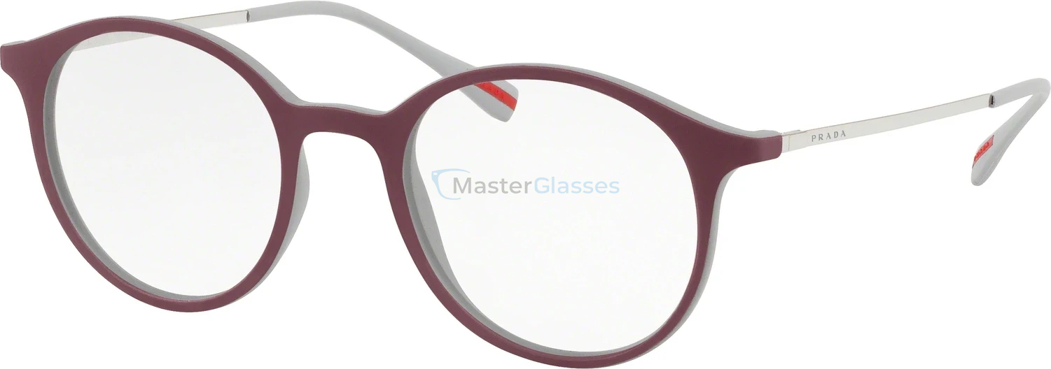  Prada Linea Rossa PS 02IV VYZ1O1 Top Bordeaux/grey Rubber