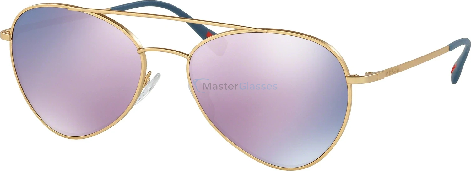   Prada Linea Rossa Lifestyle PS 50SS 1BK5T0 Matte Gold