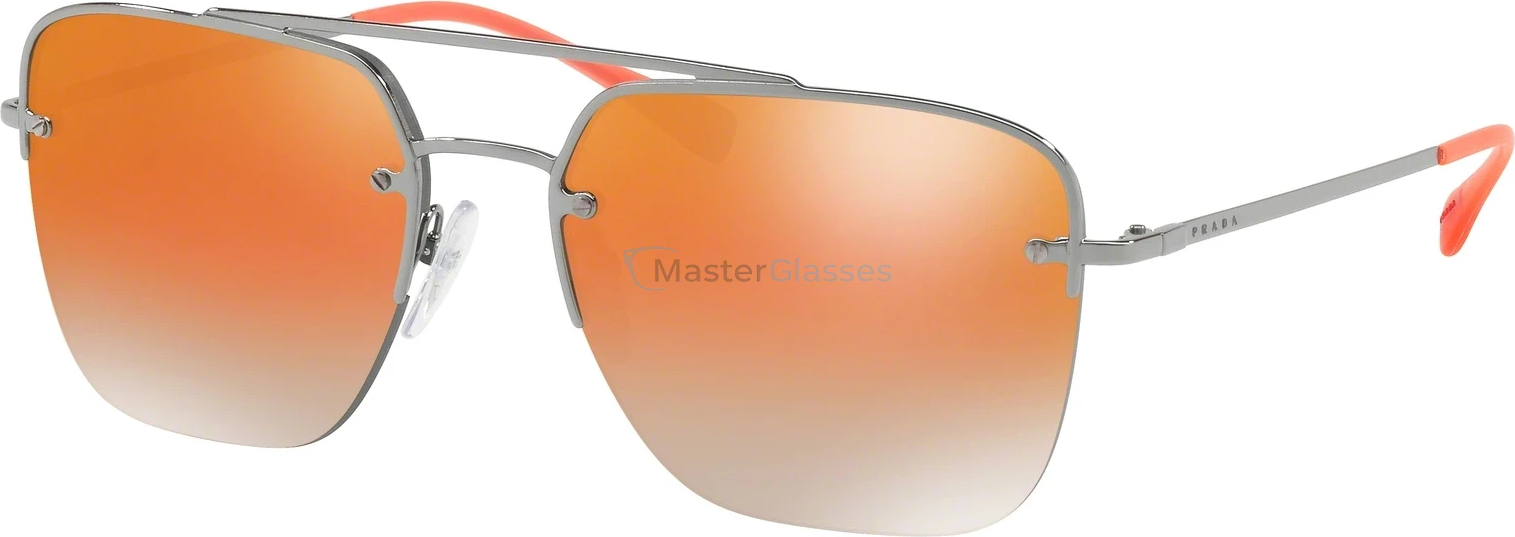   Prada Linea Rossa Lifestyle PS 54SS 5AV6U0 Gunmetal