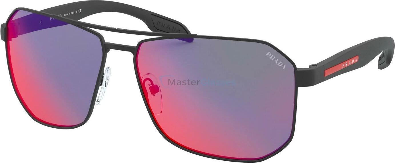   Prada Linea Rossa PS 51VS DG09Q1 Black Rubber