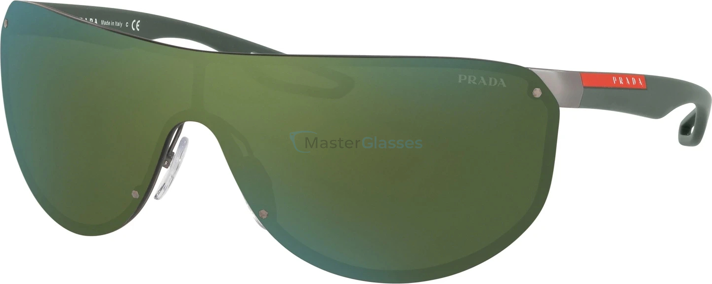   Prada Linea Rossa Active PS 61US 3C03C0 Gunmetal Rubber