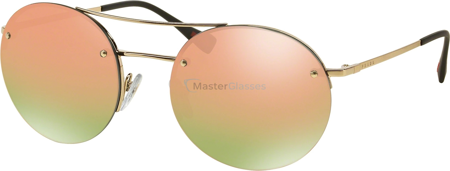 Солнцезащитные очки Prada Linea Rossa PS 54RS ZVN5L2 Pale Gold