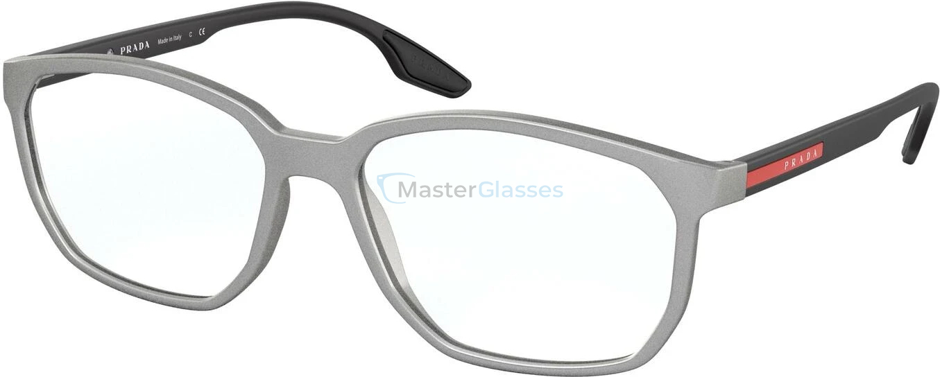  Prada Linea Rossa PS 03MV 5731O1 Matte Metallized Dark Grey
