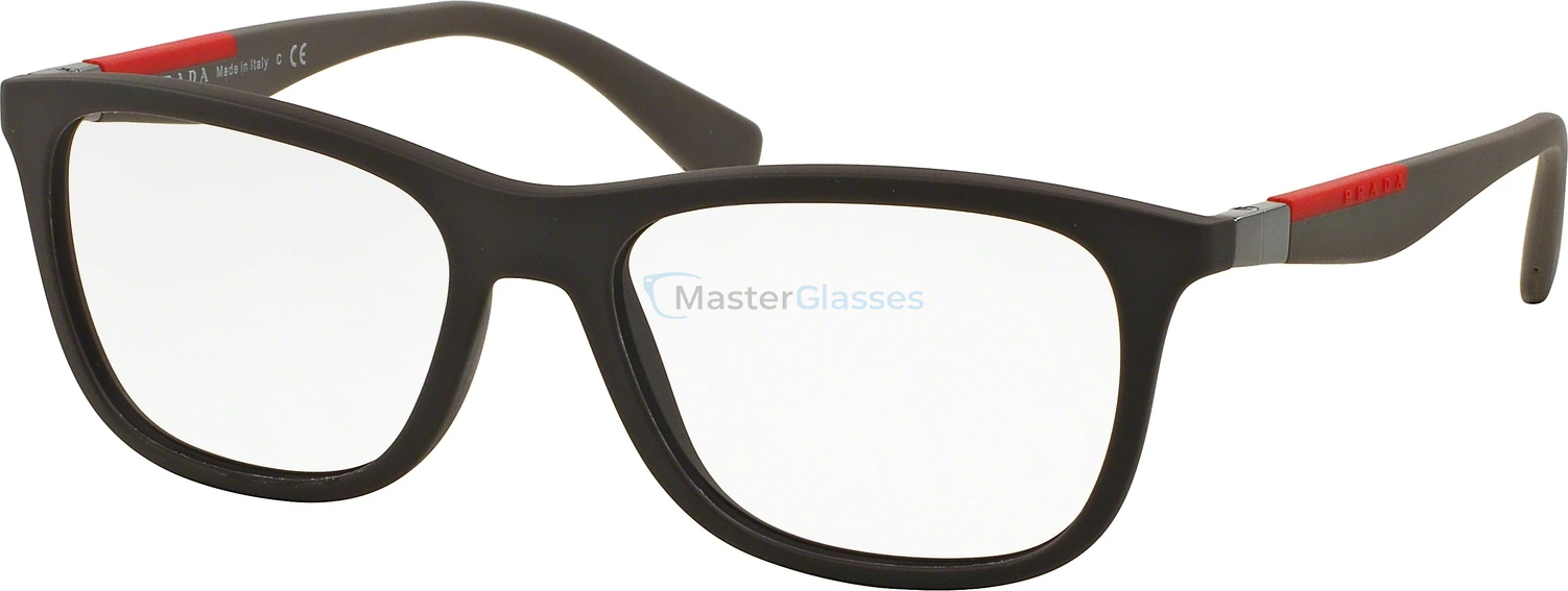  Prada Linea Rossa PS 04FV UB01O1 Brown Rubber