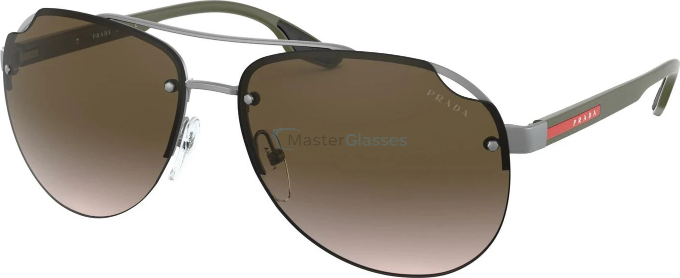   Prada Linea Rossa PS 52VS 7CQ1X1 Matte Gunmetal