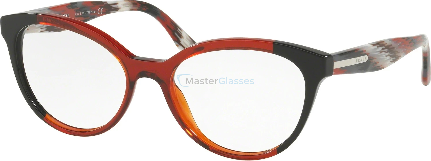  Prada Conceptual PR 05UV VYO1O1 Black/bordeaux/black