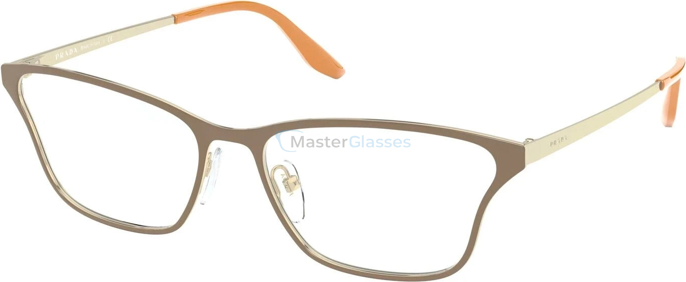  Prada PR 60XV 5541O1 Top Beige/pale Gold