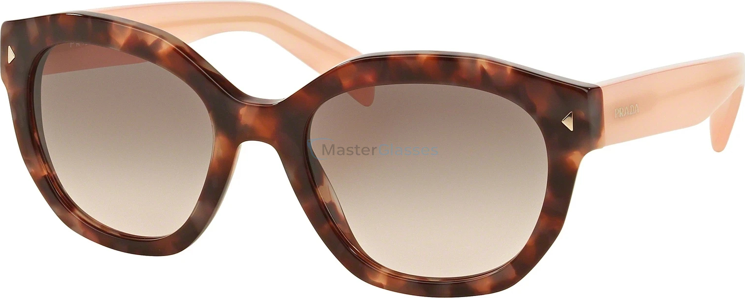   Prada PR 12SS UE04K0 Spotted Brown Pink