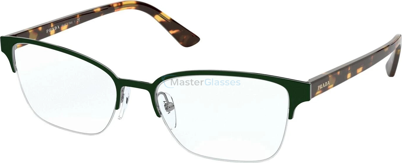  Prada Millennials PR 61XV 5531O1 Top Green/gunmetal